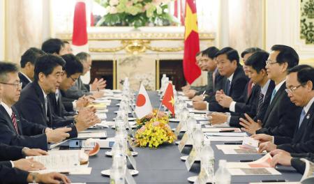 安倍首相：メコンに７５００億円支援…首脳会議で実施表明