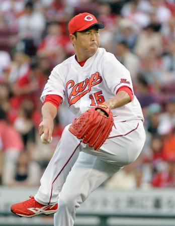 黒田登録抹消 右足首と右肩の炎症…後半戦に向け回復に努める