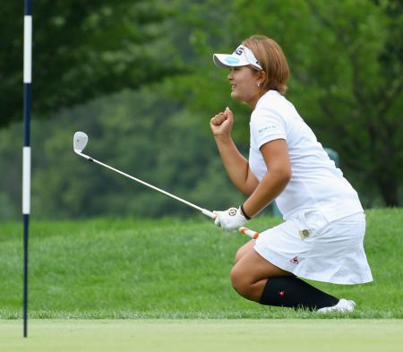 ゴルフ＝全米女子ＯＰは雨天中断、大山と鈴木が暫定18位