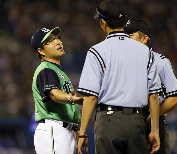 【プロ野球】 ヤクルト武内が侮辱行為で退場