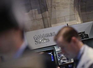 米ゴールドマン株に売り優勢 ４～６月期の純利益49％減、訴訟費用響く