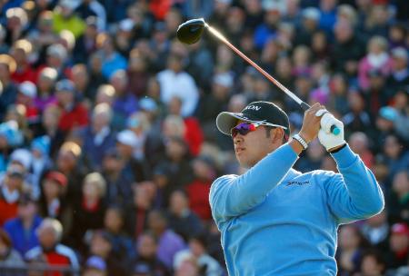 松山、６６で４打差の１０位 全英ゴルフ第２Ｒ終了