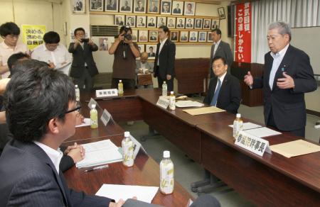 参院選改革２１日自民党内手続き 県連に説明、改正案提出へ