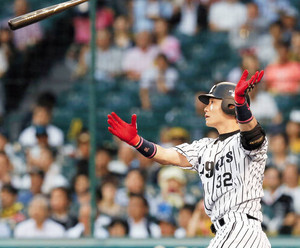 阪神能見巨人戦20勝 ６回６安打１失点で７勝