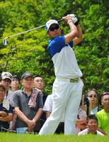今季国内ツアー初戦の松山 ３４位発進