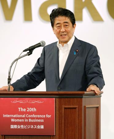 サミット、女性活躍もテーマ＝安倍首相