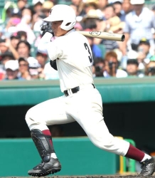 清宮 勝利を決める甲子園初安打初打点「一本打たないと示しがつかない」