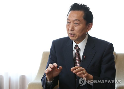 安倍談話 歴代内閣の歴史認識継承を＝鳩山元首相