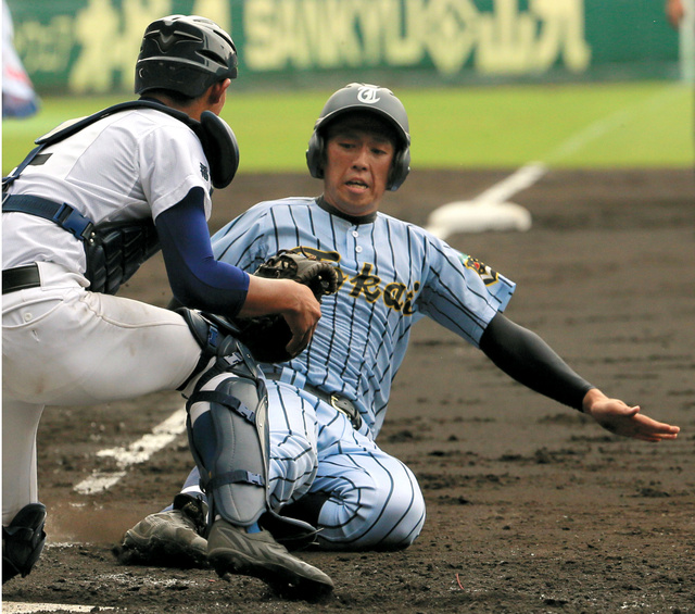作新学院 10―６ 上田西・高校野球