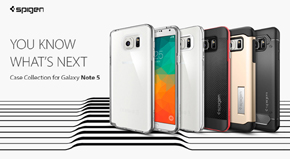 Spigen、Galaxy S6 edge＋／Note 5関連アクセサリーを発売