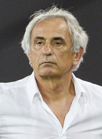 ハリル監督が都内で接触事故