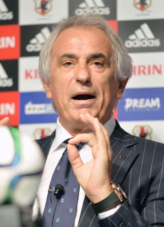 ハリルＪ、ＧＫ川島外れる…本田ら海外組順当に