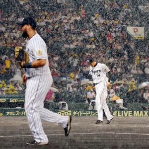 阪神能見、２者連続三振！最高の立ち上がりも幻に…