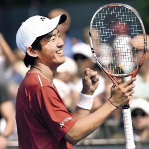 “錦織２世”１９歳・西岡、４大大会初勝利に「うおおおお！」