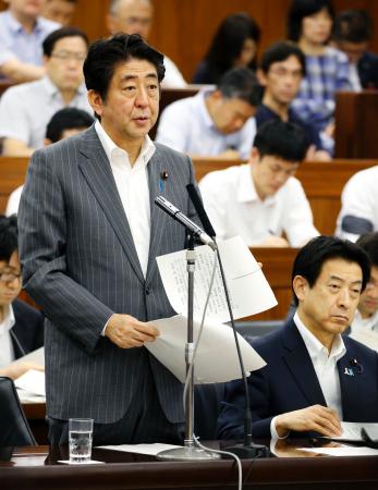 派遣法改正案、首相出席し審議