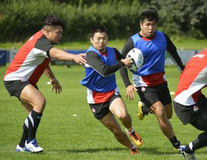 ラグビー日本代表へエール 落選の内田「勝ってほしい」