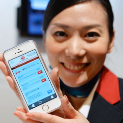 JAL、国内線Wi-Fi専用アプリ 接続の手間軽減