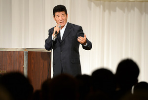 大阪ダブル選、松井氏「一つ負ければ都構想できない」