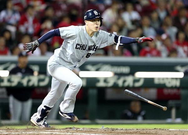 若松が１０勝目＝プロ野球・広島－中日