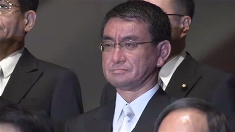 舌鋒鋭い河野氏ブログ、入閣に合わせて閲覧中止 2015年10月08日 19時23分