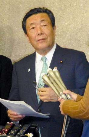 森山農相：「返金手続き取りたい」辞任は否定