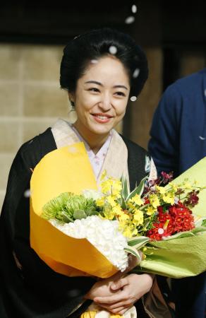 大河ドラマ「花燃ゆ」撮影終了 井上さん「全てに感謝」