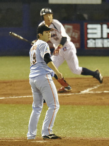 巨人、５安打と振るわず…２試合連続で零封負け