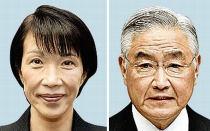 岩城法相と高市総務相が靖国参拝 第３次改造内閣初の閣僚参拝
