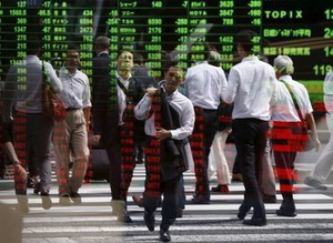 4位:東証大引け、３日ぶりに反落 中国ＧＤＰ通過…