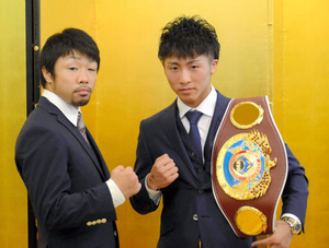 ボクシングの井上尚弥と八重樫東、１２月にダブル世界戦