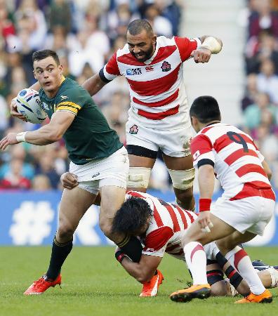 英紙、ラグビー日本に新たな勲章 「最もクリーン」