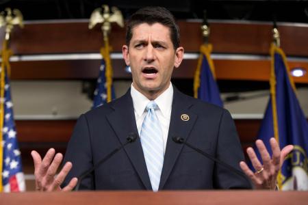 ライアン氏、下院議長選出馬へ 米共和党の結束条件に
