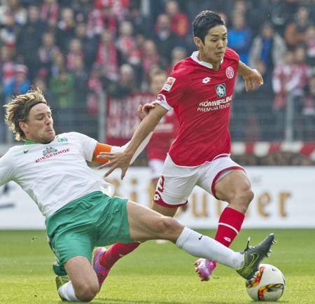 サッカー、武藤は今季３点目 ドイツ１部リーグ