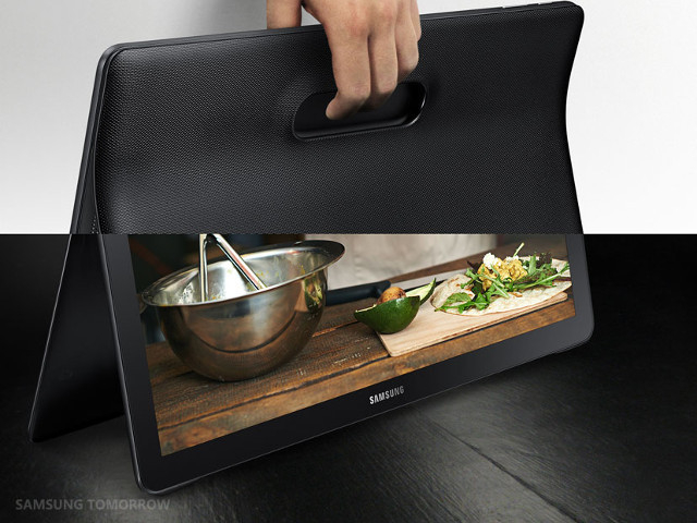 サムスン、18.4インチの超大型タブレット「Galaxy View」を発表