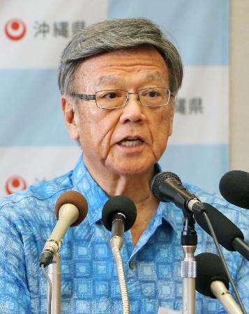 来月2日に不服審査申し出 沖縄知事、辺野古埋め立て