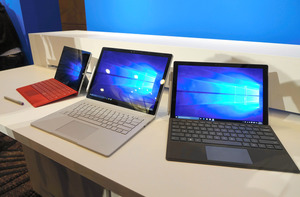 新型Ｓｕｒｆａｃｅは高精度顔認証タブレット Ｗｉｎｄｏｗｓ１０の機能をフルに発揮
