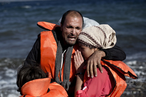 海渡る難民、１０月過去最多 ２１万８千人超とＵＮＨＣＲ