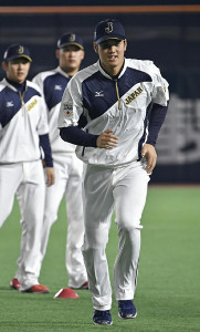 「侍」初戦の韓国戦、大谷が先発へ…監督が発表