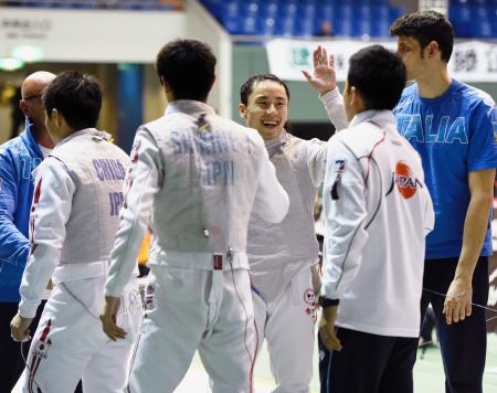 男子フルーレ団体で日本５位 フェンシング高円宮牌Ｗ杯