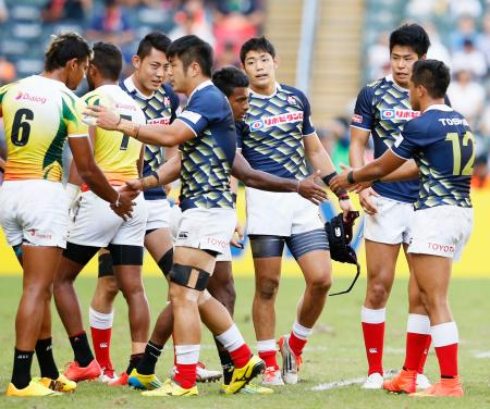 ７人制ラグビー日本男子、リオ五輪出場決める