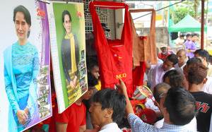 スーチー氏のＮＬＤ、過半数の勢い ミャンマー総選挙