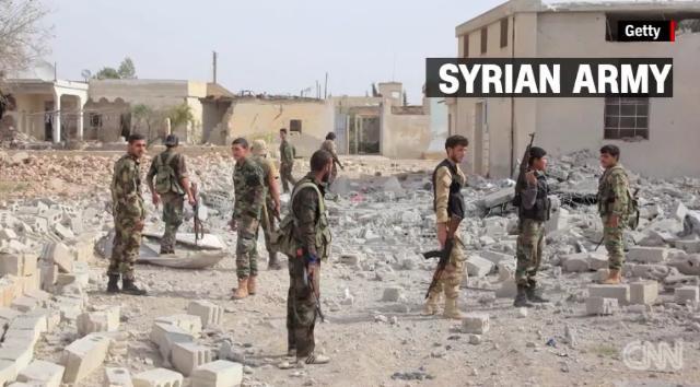 シリア軍、北部でＩＳＩＳ駆逐の作戦開始 空港を奪還