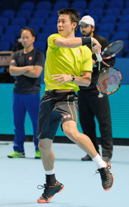 ［テニス］錦織、初戦はジョコビッチ フェデラーとも対戦