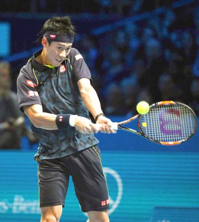 錦織、第２戦はベルディハと対戦 テニスのＡＴＰファイナル