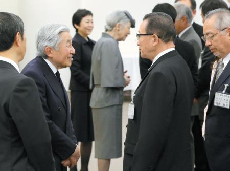 両陛下、青年海外協力隊式典に出席 発足50周年