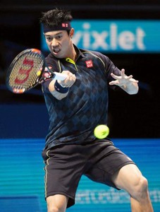 錦織がベルディハ破る テニスのＡＴＰファイナル