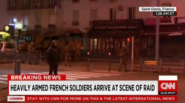 パリ近郊で銃撃戦 ２人死亡 男女７人拘束