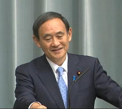 「粛々と」流行語候補に戸惑い＝菅官房長官