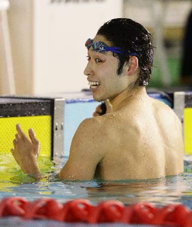 競泳・萩野公介、骨折以来５か月ぶりにレース