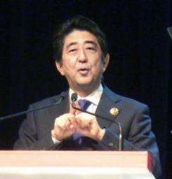 安倍首相：円借款手続き短縮表明 インフラ受注促進 ＡＳＥＡＮ会合